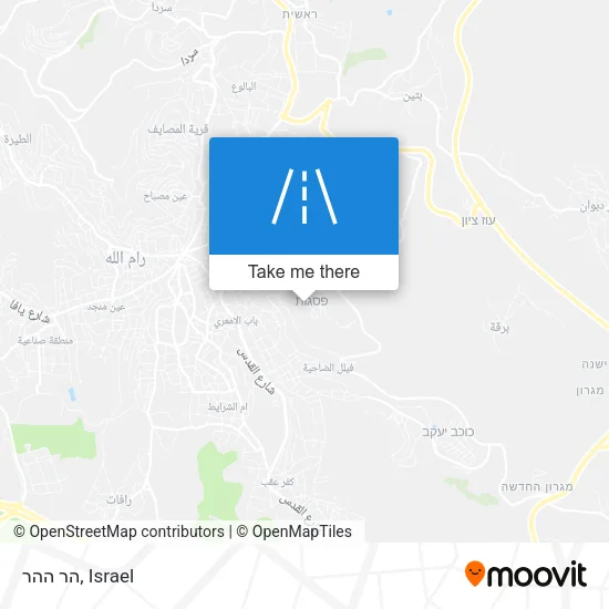 Карта הר ההר