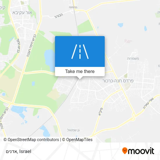 Карта אדנים