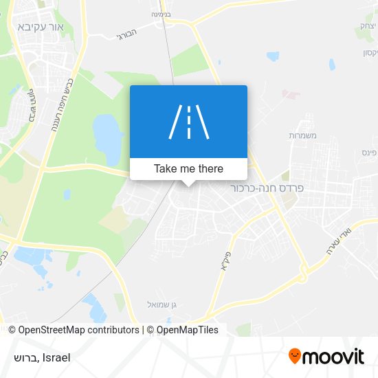ברוש map