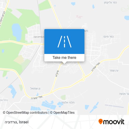 Карта גורדוניה