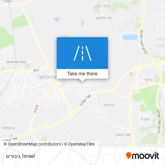 גיבורים map