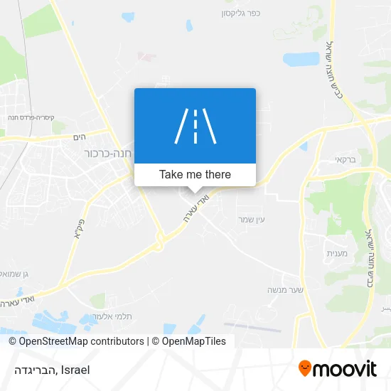 Карта הבריגדה