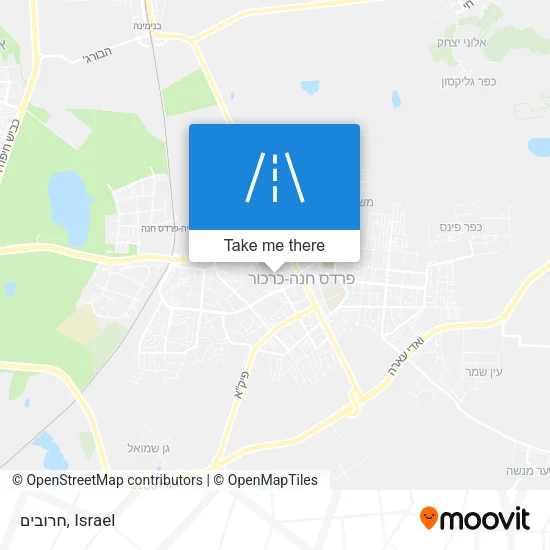 Карта חרובים
