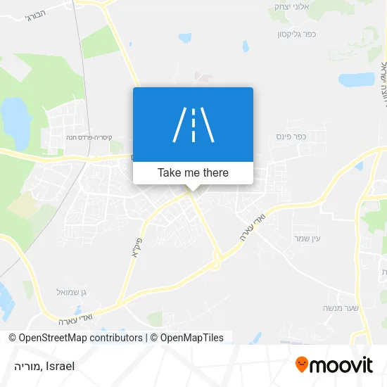 Карта מוריה