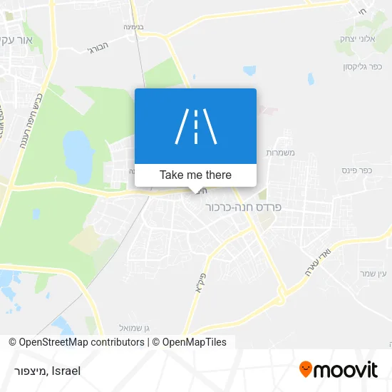 Карта מיצפור