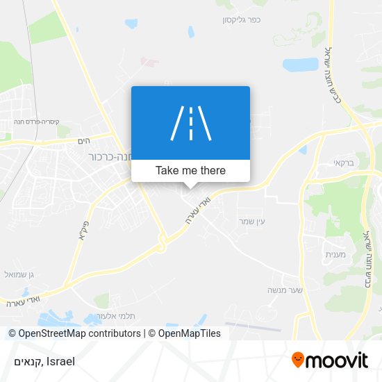 קנאים map