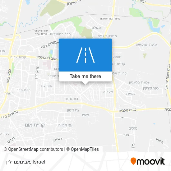 אבינועם ילין map
