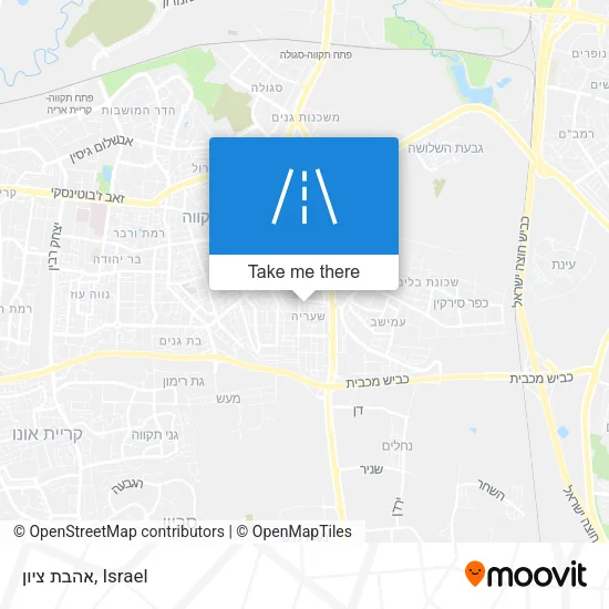 Карта אהבת ציון
