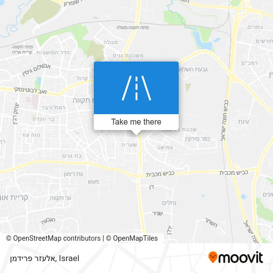 Карта אלעזר פרידמן
