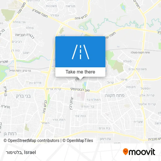 Карта בלטימור
