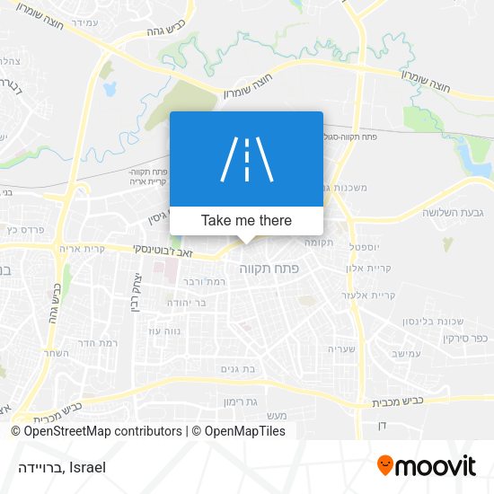 ברויידה map