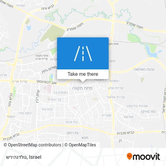 גולדנהירש map