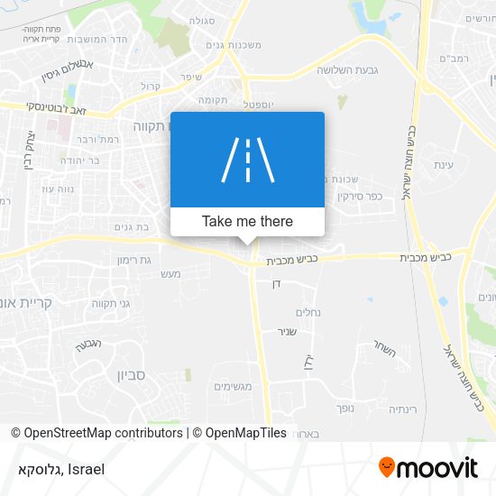 גלוסקא map