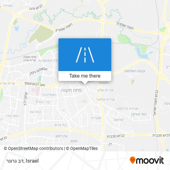 דב גרונר map