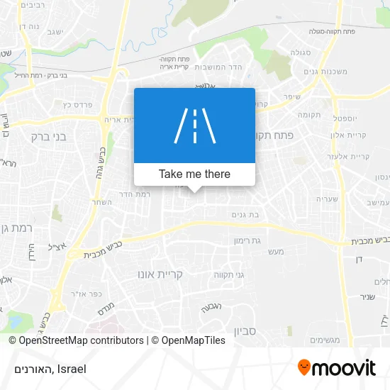 Карта האורנים
