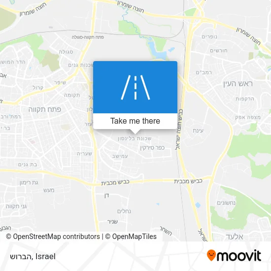 Карта הברוש