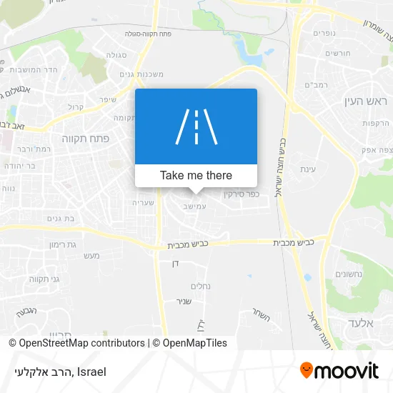 Карта הרב אלקלעי