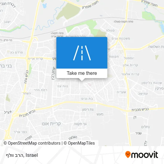 Карта הרב וולף