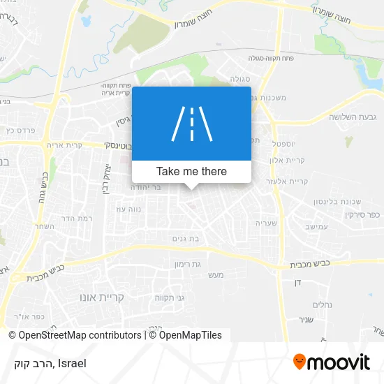 Карта הרב קוק