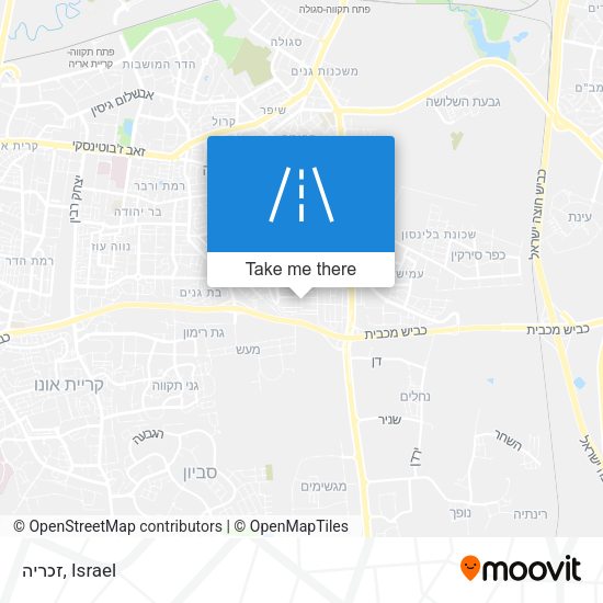 זכריה map