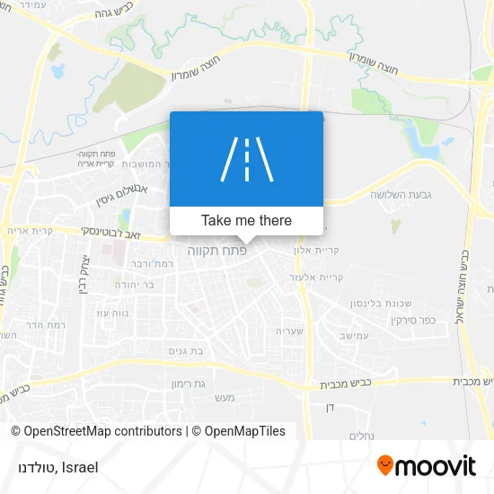 Карта טולדנו