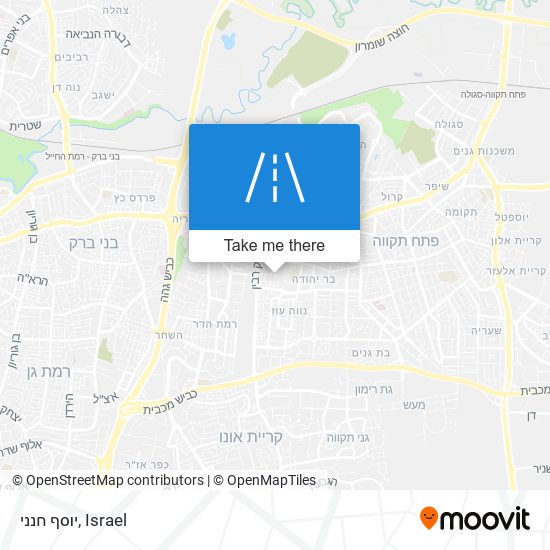 יוסף חנני map