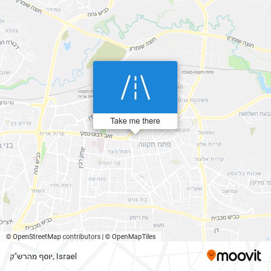 יוסף מהרש"ק map