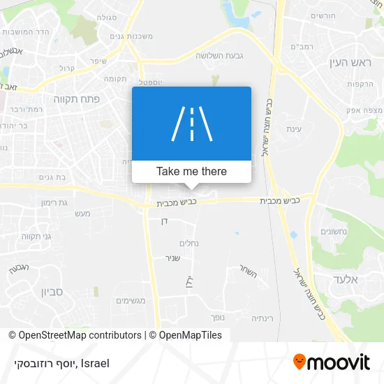 Карта יוסף רוזובסקי