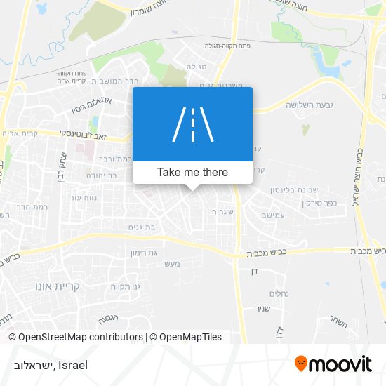 ישראלוב map