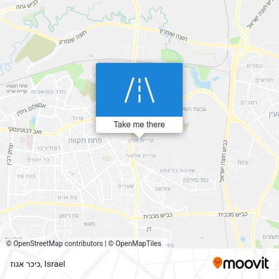 כיכר אגוז map