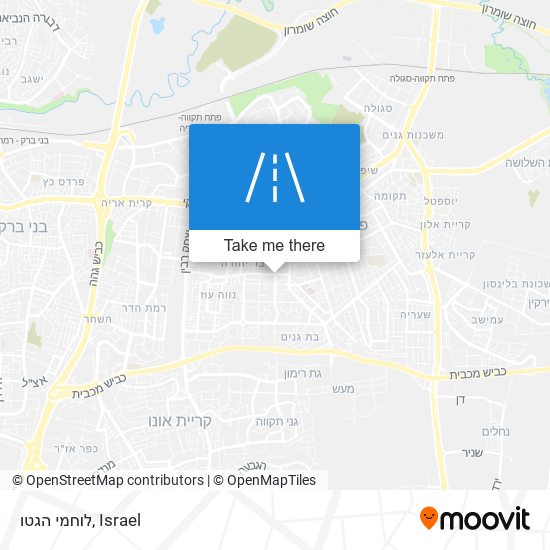 לוחמי הגטו map