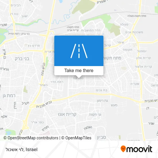 Карта לוי אשכול