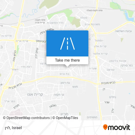 Карта לוין