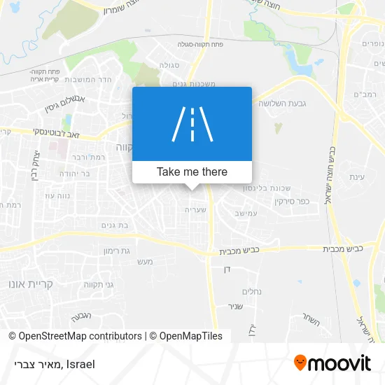 Карта מאיר צברי