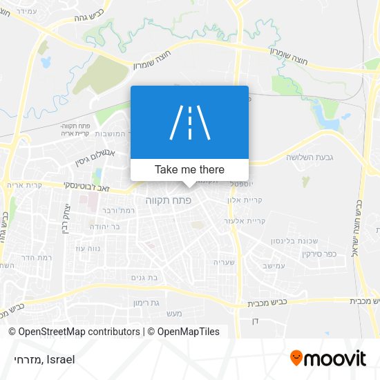 מזרחי map