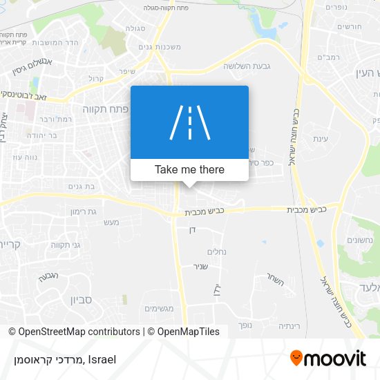 מרדכי קראוסמן map