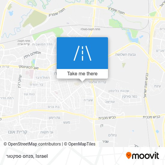 Карта פנחס ספקטור