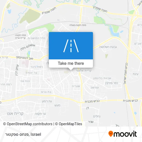 Карта פנחס ספקטור