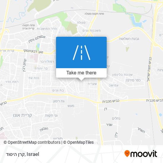 קרן היסוד map