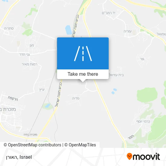 Карта האורן