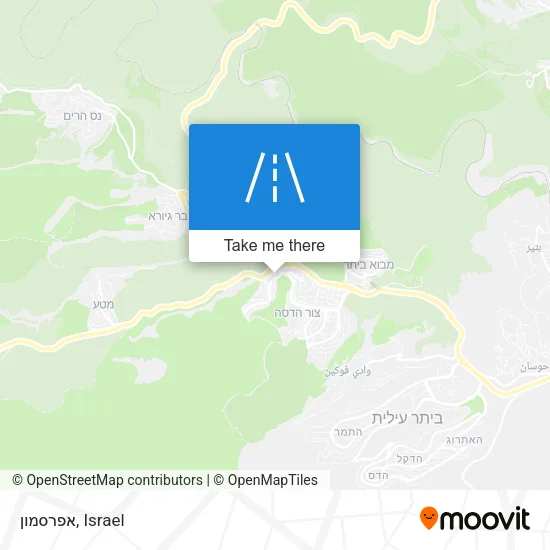 Карта אפרסמון