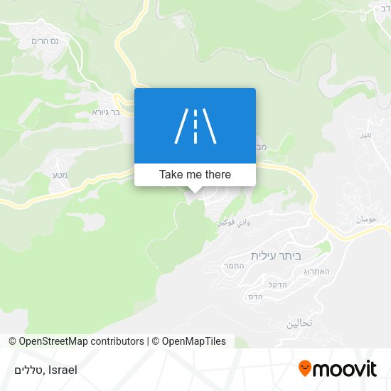 טללים map