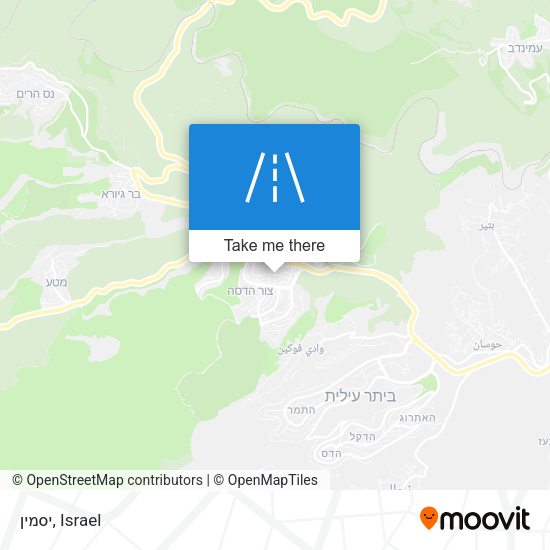 יסמין map
