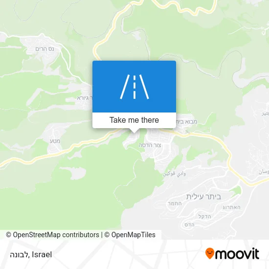 Карта לבונה