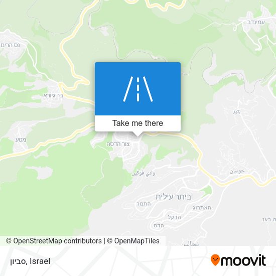 Карта סביון