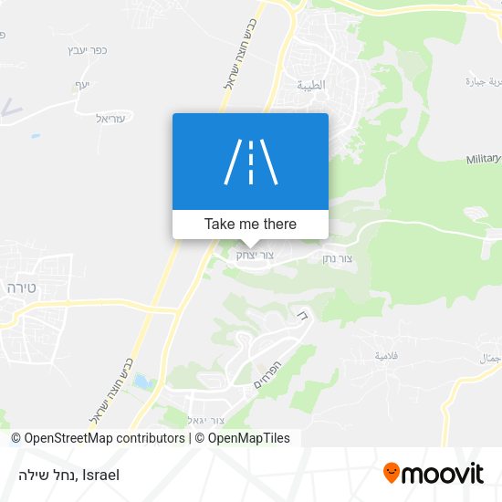 נחל שילה map