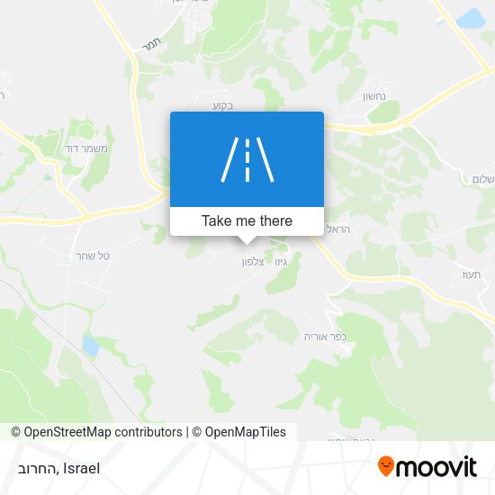 Карта החרוב