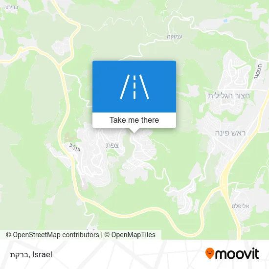 Карта ברקת