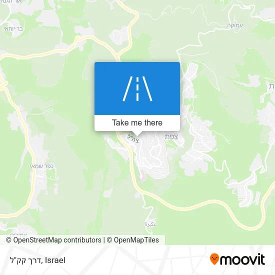 Карта דרך קק"ל