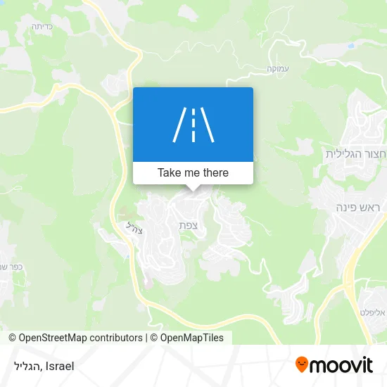 Карта הגליל